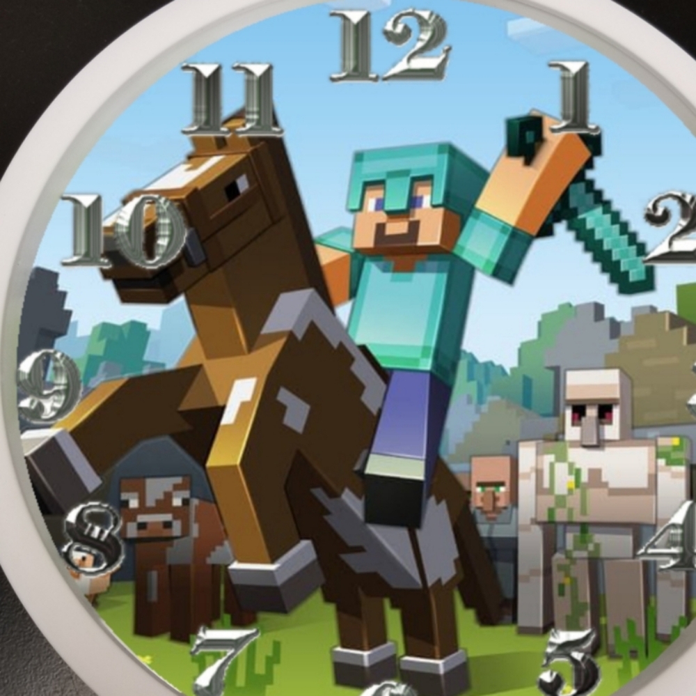 Minecraft steve n horse